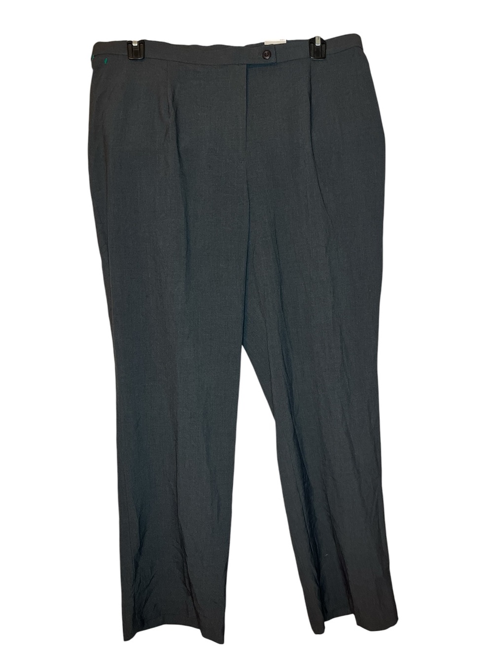 Worthington Men's Straight Dress Pants in Charcoal